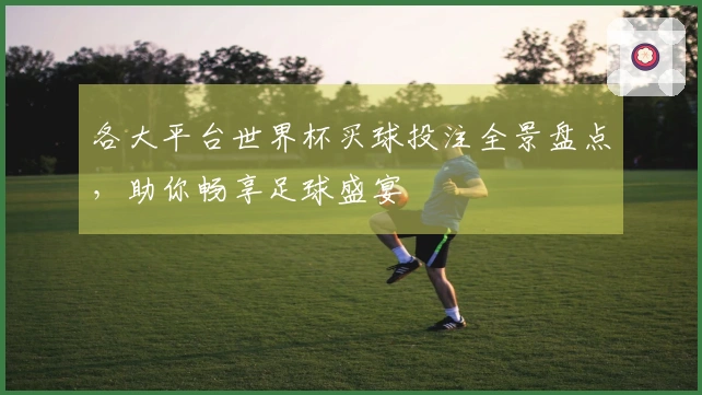 各大平台世界杯买球投注全景盘点，助你畅享足球盛宴